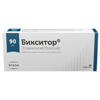 БИКСИТОР таб п/об 90мг 30 шт.