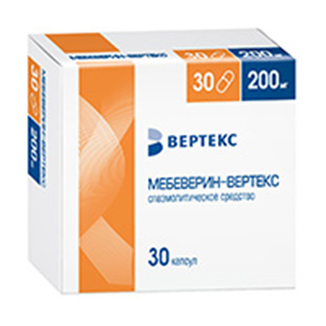 МЕБЕВЕРИН капс. пролонг 200мг 30 шт.