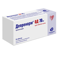 ДЕПРЕНОРМ ОД таб п/об 70мг 30 шт.