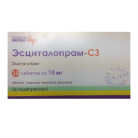 ЭСЦИТАЛОПРАМ таб п/об 10мг 30 шт.
