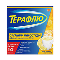 ТЕРАФЛЮ пор. (пак) 14 шт.