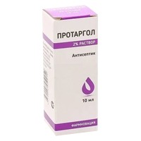ПРОТАРГОЛ капли (фл.) 2% - 15мл 1 шт.