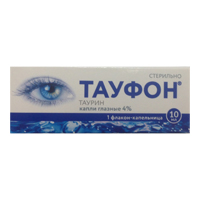 ТАУФОН капли (фл.) 4% - 10мл 1 шт.