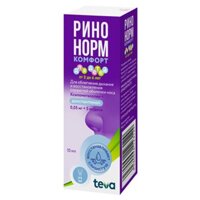 РИНОНОРМ КОМФОРТ спрей назал. (фл.) 0.05мг+5мг/доза - 10мл n1