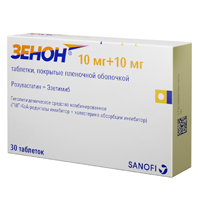 ЗЕНОН таб 10мг + 10мг 30 шт.