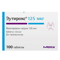 ЭУТИРОКС таб 125мкг 100 шт.