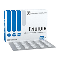 ГЛИЦИН таб 100мг n100