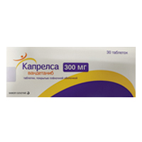 КАПРЕЛСА таб п/об 300мг 30 шт.