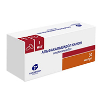 АЛЬФАКАЛЬЦИДОЛ капс. 1мкг 30 шт.