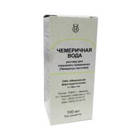 ЧЕМЕРИЧНАЯ ВОДА вода (фл.) 100мл