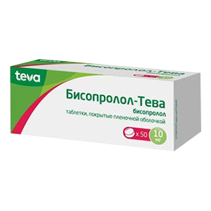 БИСОПРОЛОЛ таб п/об 10мг n30
