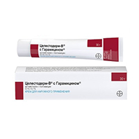 ЦЕЛЕСТОДЕРМ-В С ГАРАМИЦИНОМ крем (туба) 0.1% 30г