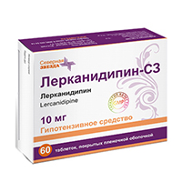 ЛЕРКАНИДИПИН таб п/об 10мг 60 шт.