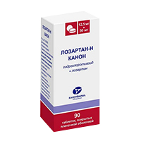 ЛОЗАРТАН таб п/об 50мг 90 шт.