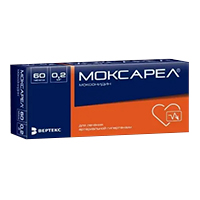 МОКСАРЕЛ таб п/об 0.2мг 60 шт.