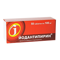 ЙОДАНТИПИРИН таб 100мг 50 шт.