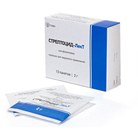 СТРЕПТОЦИД пор. (пак.) 2г 10 шт.