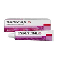 ТРОКСЕРУТИН гель (туба) 2% 30г