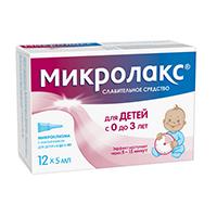 МИКРОЛАКС р-р (микроклизмы) 5мл 12 шт.