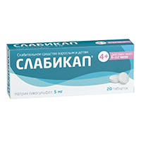 СЛАБИКАП таб 5мг 20 шт.