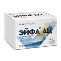 ЭЙФА АЦ гран. д/р-ра (пак.) 600мг 20 шт.