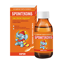 БРОМГЕКОМБ экспекторант сироп 100мл 1 шт.