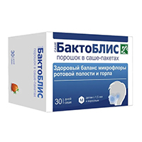 БАКТОБЛИС пор. (саше) 1500мг 30 шт.