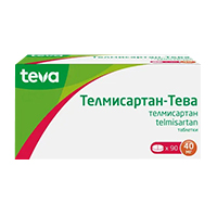 ТЕЛМИСАРТАН таб 40мг n90