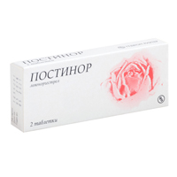 ПОСТИНОР одт таб дисперг. 1.5мг 1 шт.