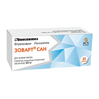 ЗОВАРТ САН таб п/об 100мг 30 шт. ЗОВАРТ САН таб п/об 100мг 30 шт.