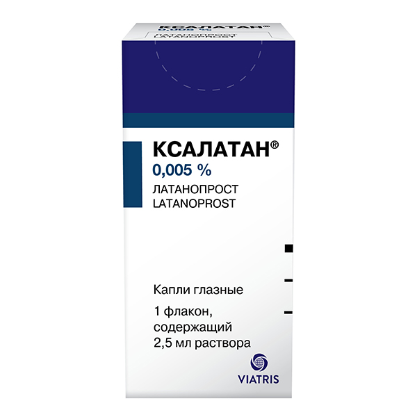 КСАЛАТАН капли гл. (фл.-кап.) 0.005% - 2.5мл