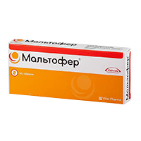 МАЛЬТОФЕР таб жев. 100мг 30 шт.