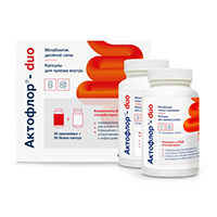 АКТОФЛОР-ДУО капс.n30