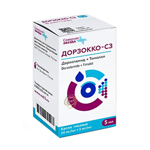 ДОРЗОККО-СЗ капли гл. (фл.-кап.) 20мг+5мг/мл - 5мл