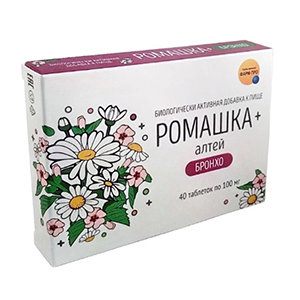 РОМАШКА+АЛТЕЙ БРОНХО таб 40 шт.
