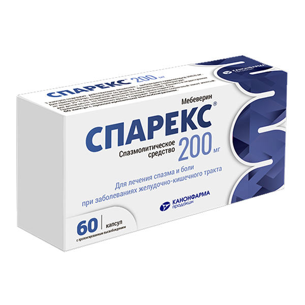 СПАРЕКС капс. пролонг 200мг 60 шт.