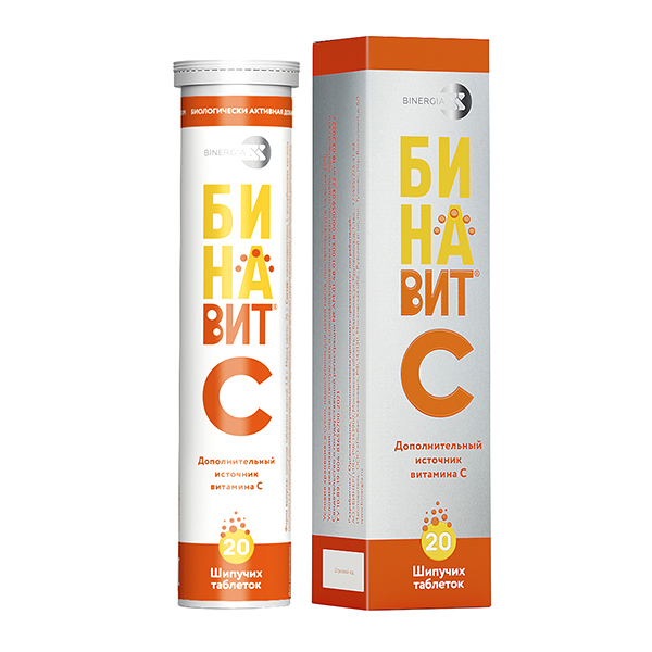 БИНАВИТ ФОРТЕ таб п/об 20 шт.