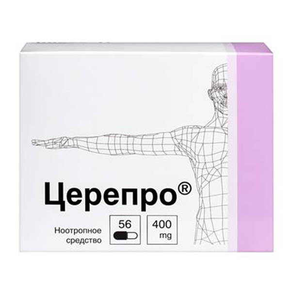 ЦЕРЕПРО капс. 400мг 56 шт.
