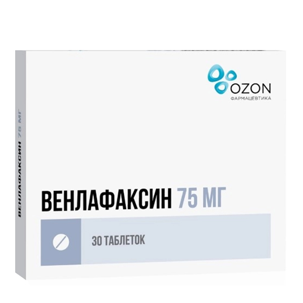 ВЕНЛАФАКСИН АЛСИ таб 75мг 30 шт.