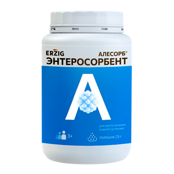АЛЕСОРБ пор. (банка) 25г 1 шт.