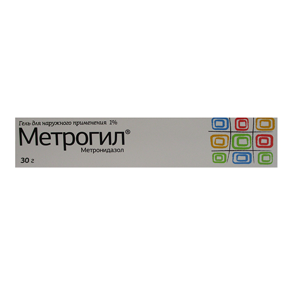 МЕТРОГИЛ гель наружн. (туба) 1% 30г