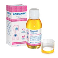 ФЛЮДИТЕК сироп д/взрослых (фл.) 5% 125мл