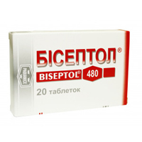 БИСЕПТОЛ таб 480мг 28 шт.