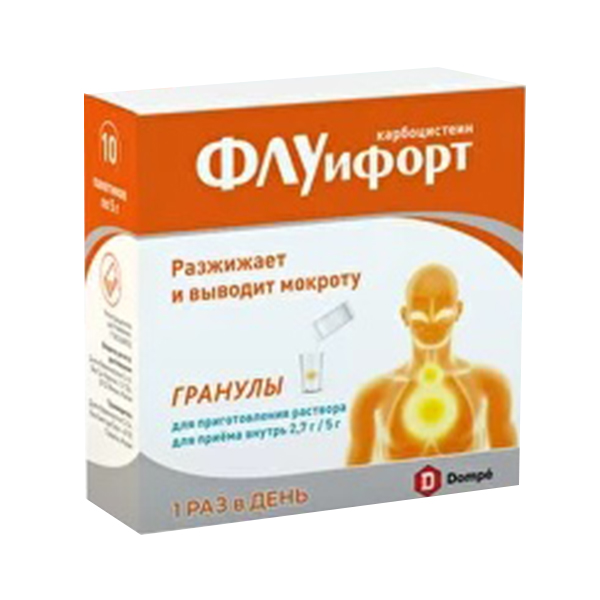 ФЛУИФОРТ сироп (фл.) 9% 120мл