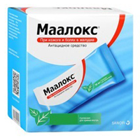 Маалокс фл.(сусп. д/приема внутрь) 250мл