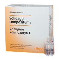 СОЛИДАГО-КОМПОЗИТУМ р-р д/ин. (амп.) 2.2мл 5 шт.