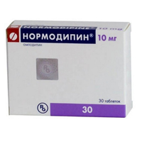 НОРМОДИПИН таб 10мг 30 шт.