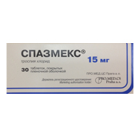СПАЗМЕКС таб п/об 15мг 30 шт.