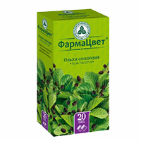 ОЛЬХИ СОПЛОДИЯ (ф/пак.) 1.5г 20 шт.