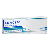 БАЗИРОН АС гель (туба) 5% - 40г 1 шт.